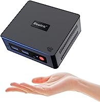 Beelink Mini S Mini PC Computers Desktop W11 W10 Pro，8GB DDR4 RAM 256GB SSD，Intel 11th Gen 4-Cores 2.9Ghz N5095