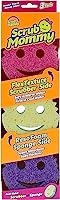Scrub Daddy Scrub Mommy - Scratch-Free Multipurpose Dish Sponge - BPA Free & Made with Polymer Foam - Stain & Odor...