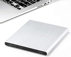Archgon Premium Aluminum External USB 3.0 UHD 4K Blu-Ray Writer Super Drive for PC and Mac