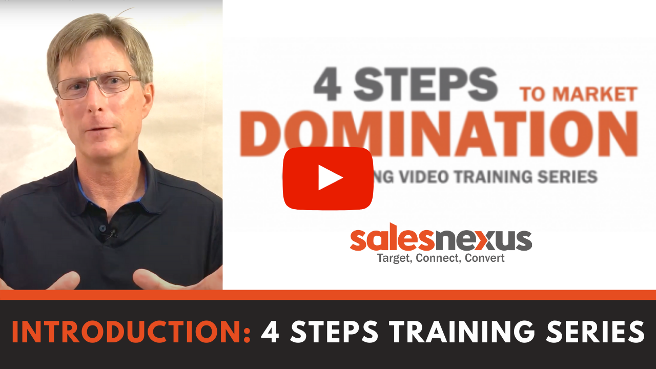 4 Steps to market domination