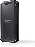 SanDisk Professional 2TB PRO-G40 SSD - Up to 3000MB/s, Thunderbolt 3 (40Gbps), USB-C (10Gbps), IP68 dust/Water...