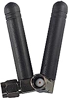 SFF Noir Shadowlink Antenna - Dual Band WiFi and Bluetooth Antenna Set for PC (Black)